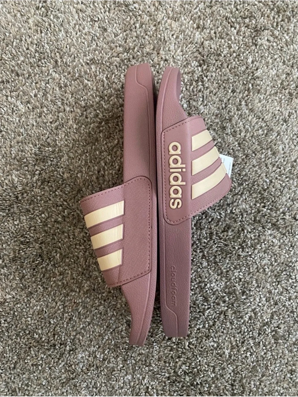 Adidas Slides, Adilette, CloudFoam, M11/W12, NWT